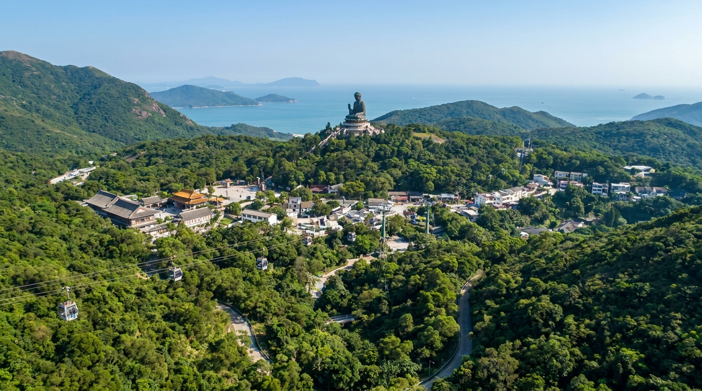Tours résidentielles de Sha Tin au bord de la rivière, Nouveaux Territoires, Hong Kong