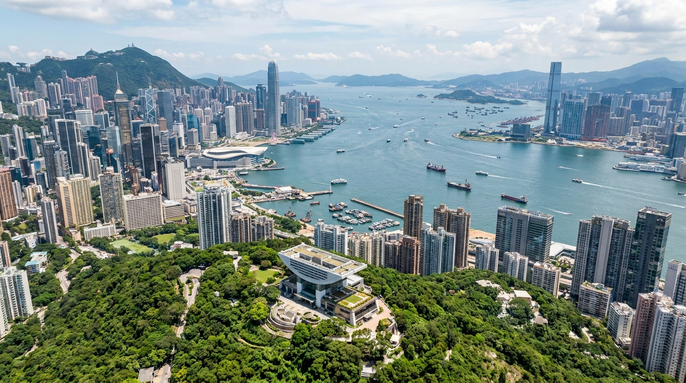 Promenade de Tsim Sha Tsui et Star Ferry, Kowloon, Hong Kong
