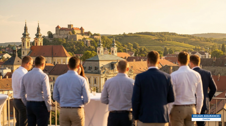 Eger, Hongrie — vieille ville baroque et château perché, vignobles autour