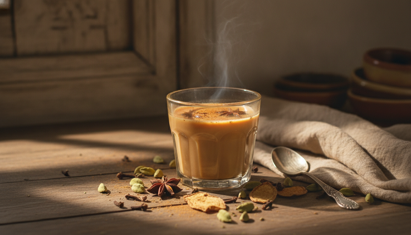 Masala chai, thé épicé indien
