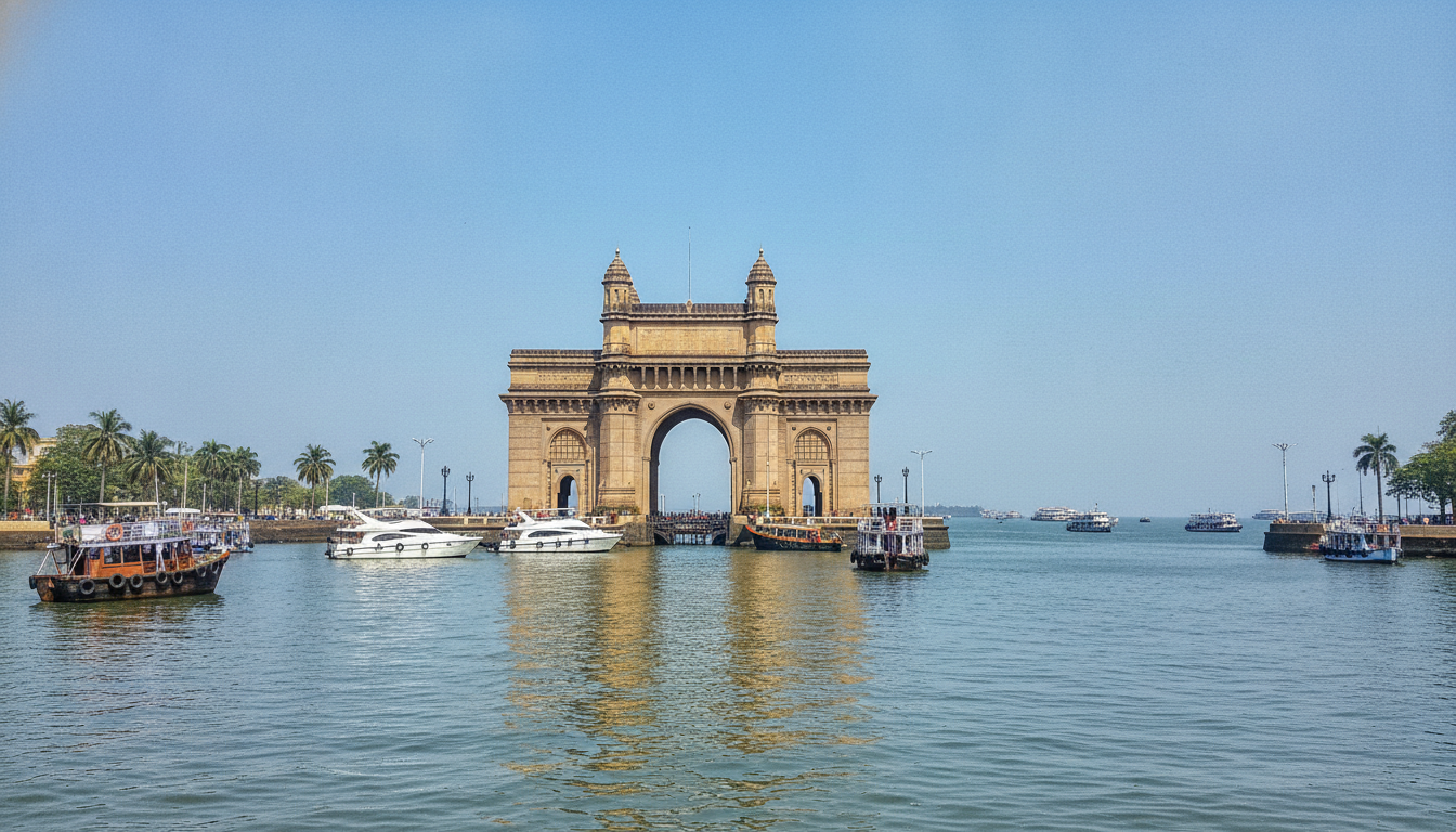 La Gateway of India à Mumbai, Inde