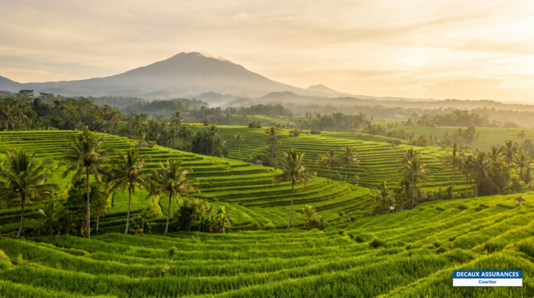 Rizières en terrasses de Jatiluwih, Bali, Indonésie