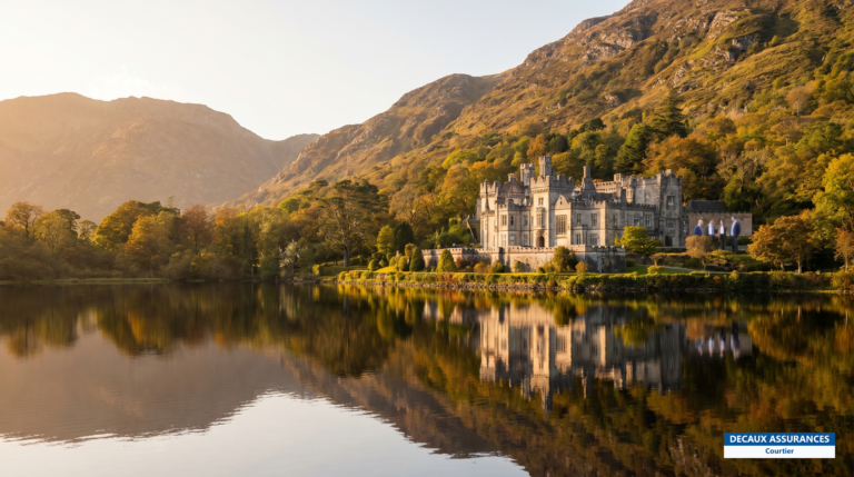 Lacs et montagnes du Connemara, comté de Galway, Irlande