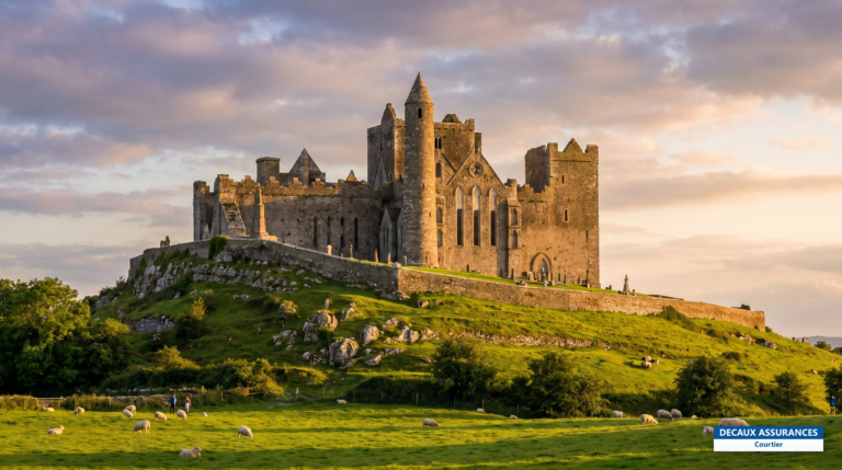 Rock of Cashel, ensemble médiéval sur sa colline, comté de Tipperary, Irlande