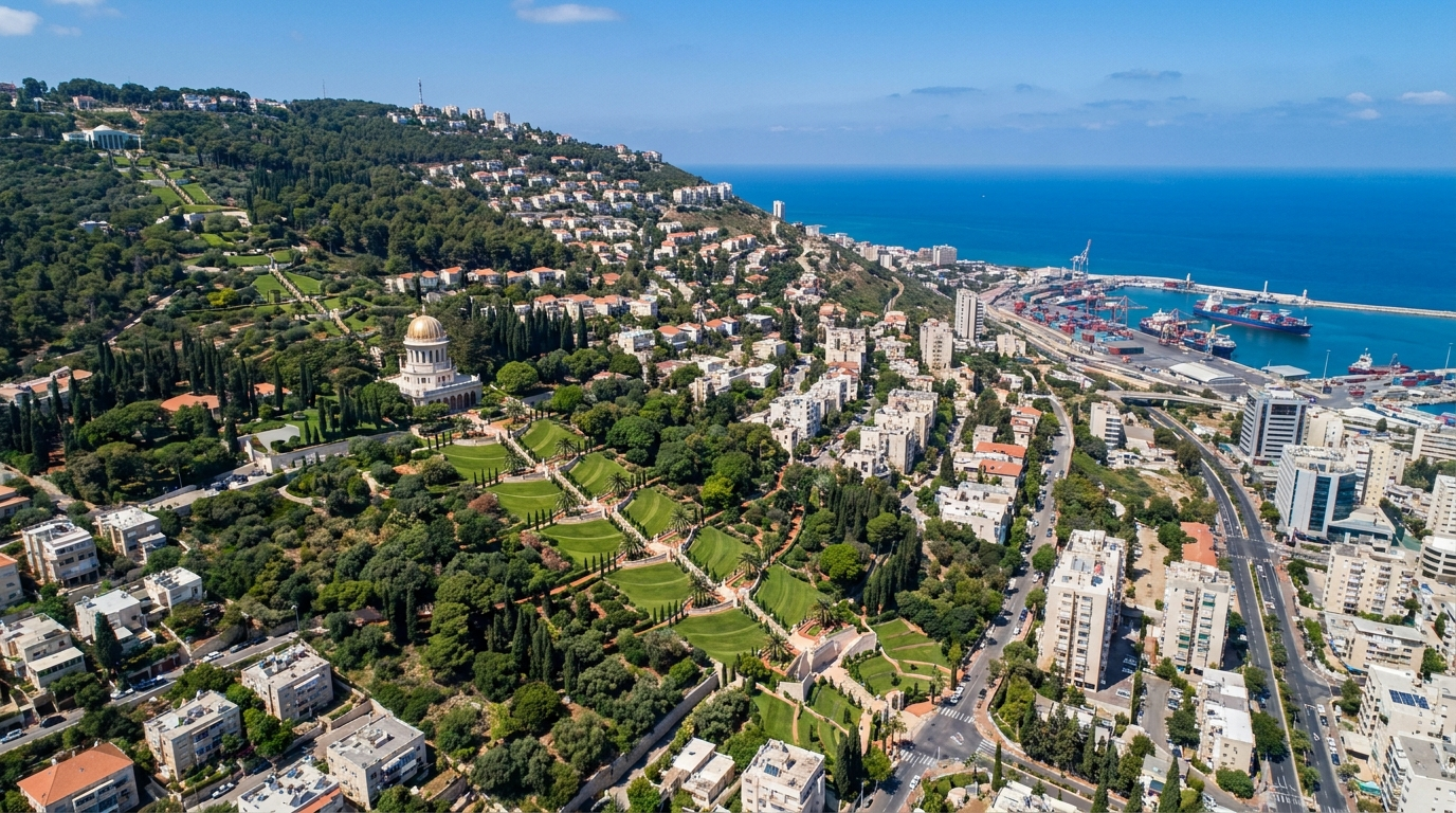 Front de mer et falaises de Netanya, côte centrale d'Israël