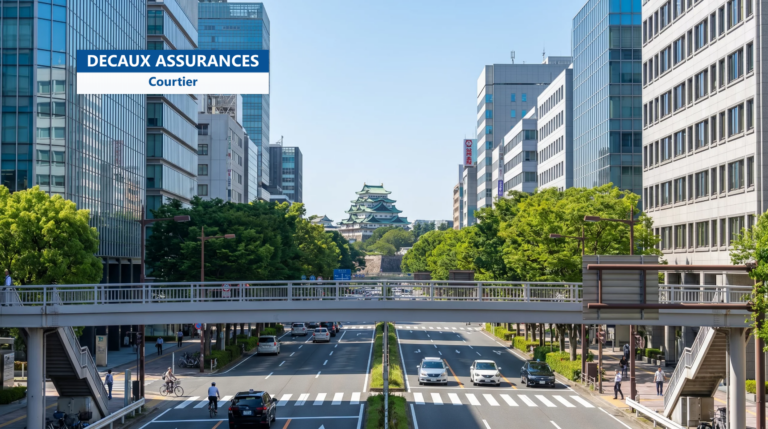 Centre-ville de Nagoya, Japon — pôle industriel du Chūbu