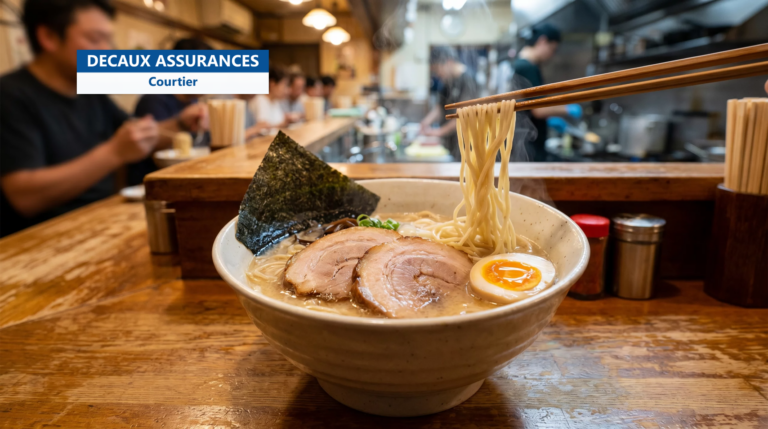 Bol de ramen fumant avec œuf mariné et porc chashu