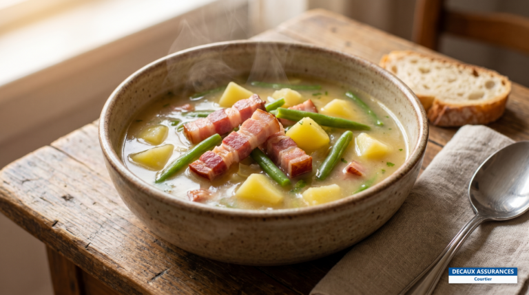 Bouneschlupp, soupe luxembourgeoise aux haricots verts