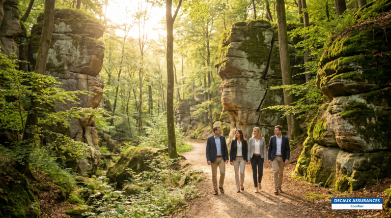 Gorges et forêts de la Petite Suisse luxembourgeoise près d'Echternach