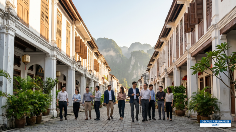 Vieille ville coloniale d'Ipoh, Perak, Malaisie