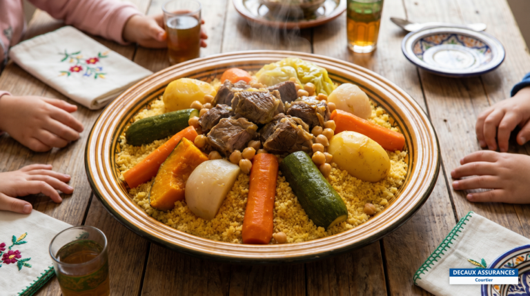 Couscous marocain aux légumes du vendredi
