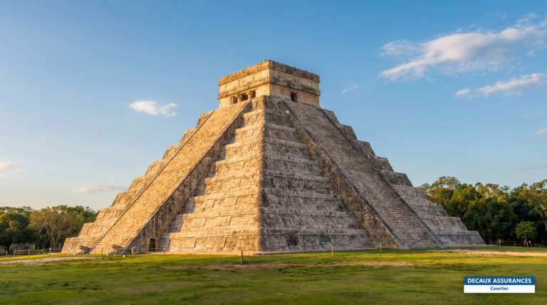 Pyramide de Kukulcán à Chichén Itzá, Yucatán, Mexique