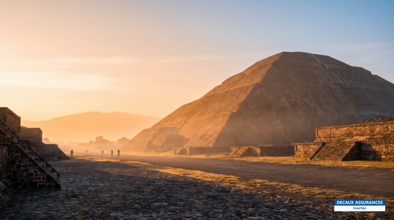 Pyramide du Soleil à Teotihuacán, près de Mexico