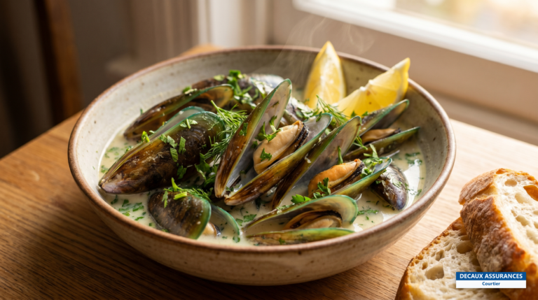Moules vertes des Marlborough Sounds servies, Nouvelle-Zélande