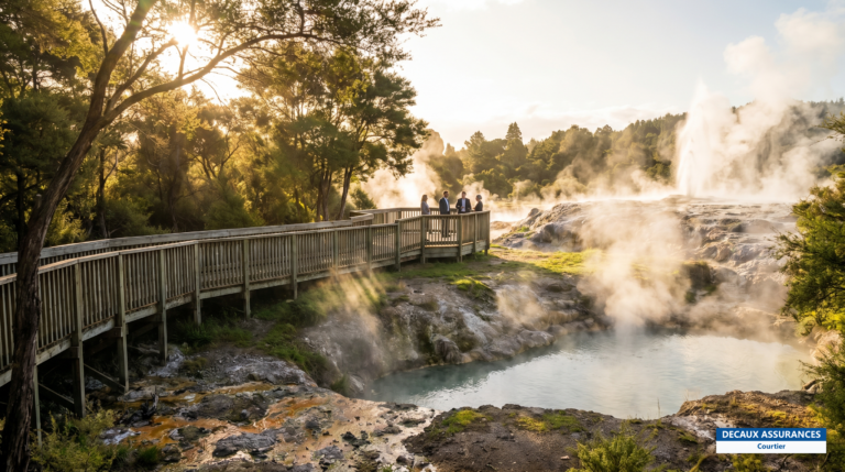 Geysers et sources géothermiques de Rotorua, île du Nord, Nouvelle-Zélande