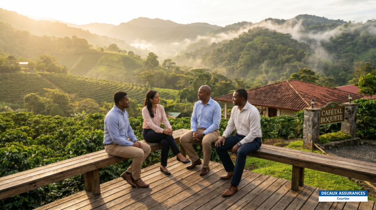 Village de montagne de Boquete, province de Chiriquí, Panama — destination prisée des retraités français