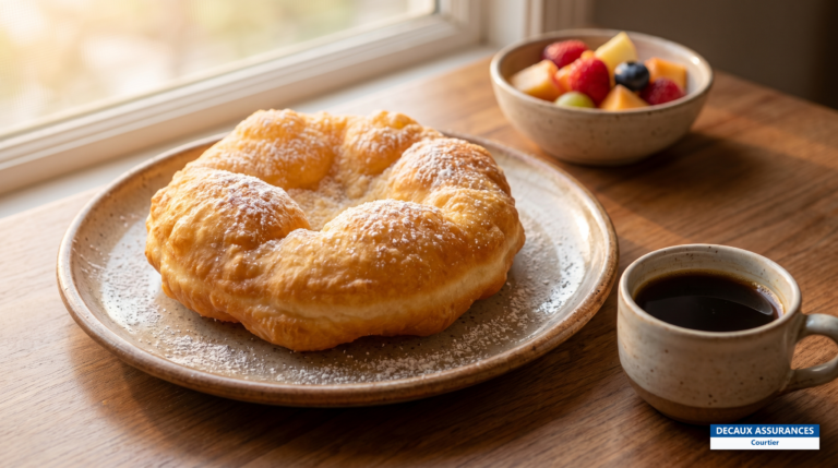 Hojaldres dorés, pain frit panaméen du petit-déjeuner