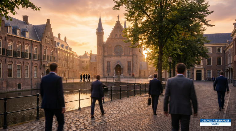 Le Binnenhof et le quartier gouvernemental de La Haye, Pays-Bas