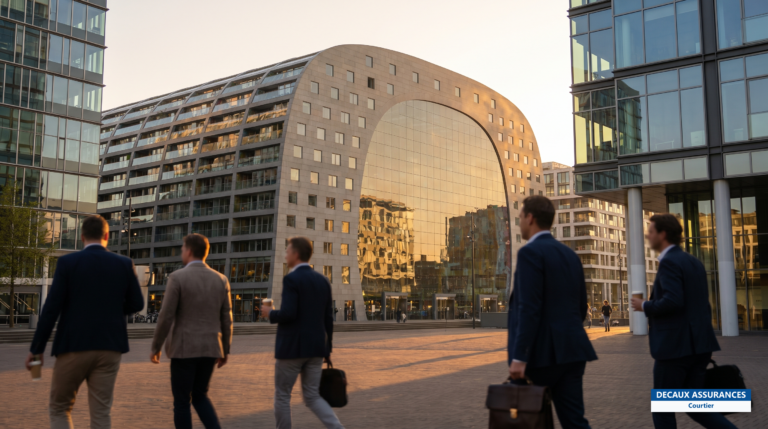Halle de marché Markthal et architecture contemporaine de Rotterdam, Pays-Bas