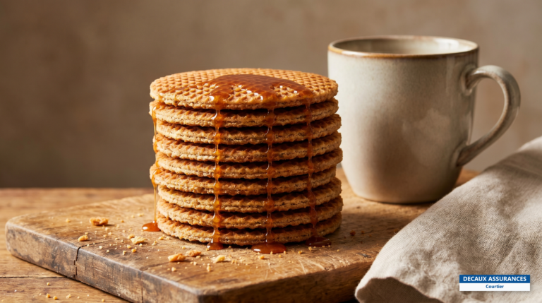 Stroopwafels, gaufres au sirop de caramel des Pays-Bas