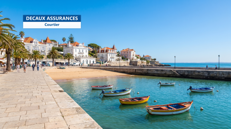 Front de mer de Cascais, Portugal — banlieue résidentielle de l'ouest de Lisbonne