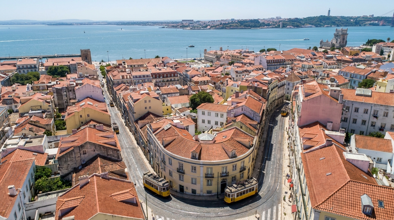 Ribeira et pont Dom-Luís à Porto, Portugal — la deuxième ville du pays