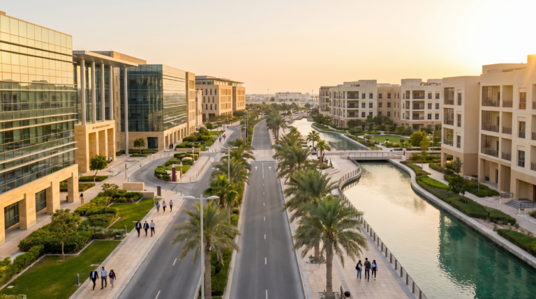 Education City et quartiers résidentiels d'Al Rayyan, Qatar