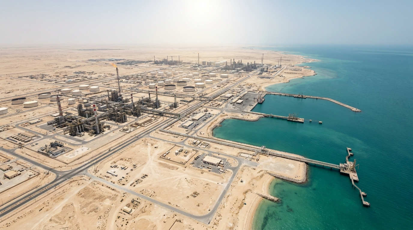 Skyline futuriste de Lusail, Qatar — ville nouvelle au nord de Doha