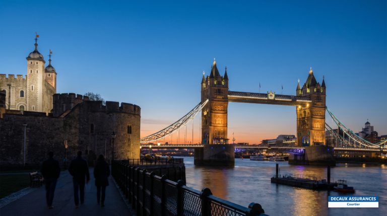 Tour de Londres et Tower Bridge sur la Tamise, Londres