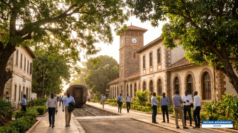 Centre de Thiès, Sénégal — deuxième ville du pays
