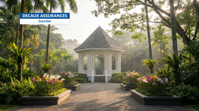 Kiosque du Jardin botanique de Singapour, classé UNESCO