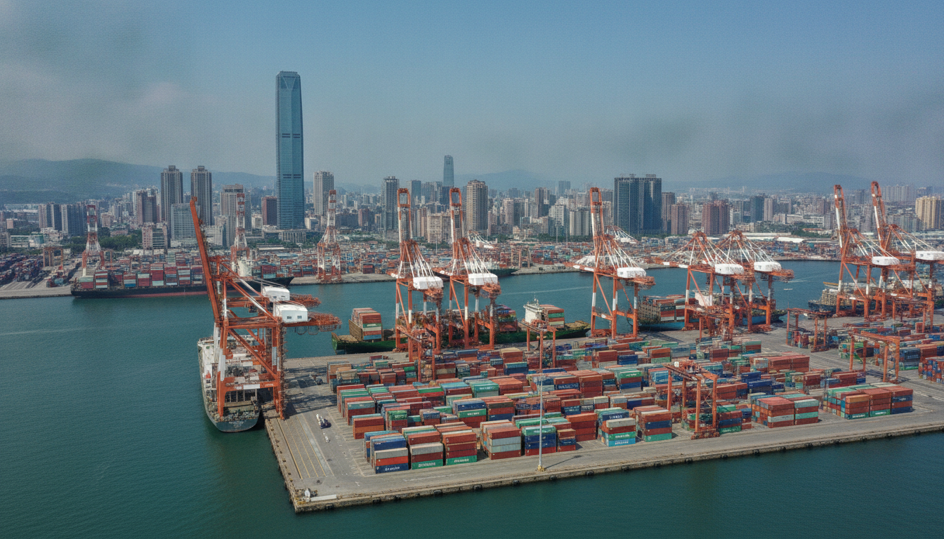 Port et front de mer de Kaohsiung, Taïwan