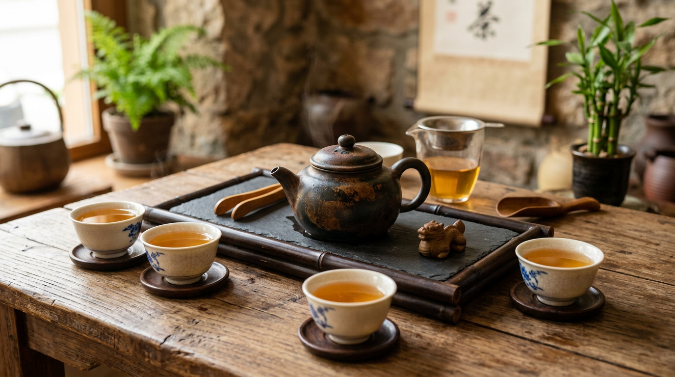 Thé Oolong de haute montagne, tradition taïwanaise