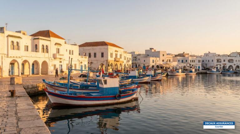 Vieux port de Bizerte au nord de la Tunisie