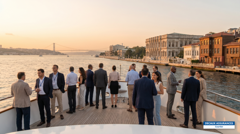 Croisière sur le Bosphore entre Europe et Asie à Istanbul, Turquie