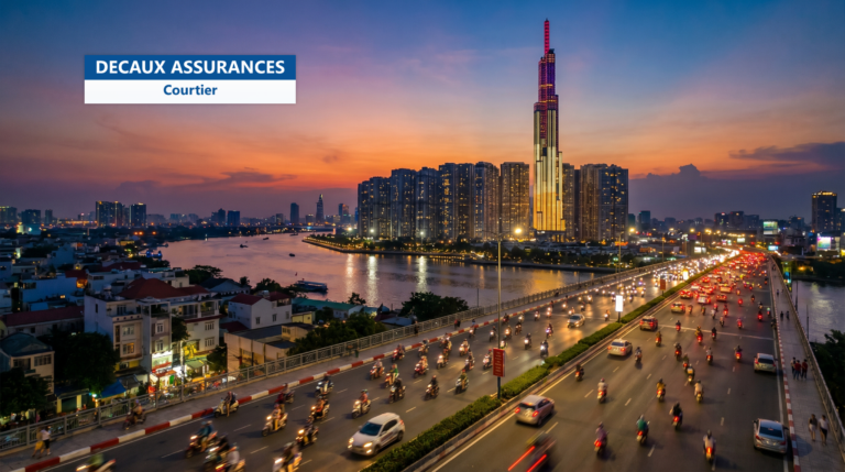 Skyline de Hô Chi Minh-Ville, Vietnam — le premier pôle économique du pays