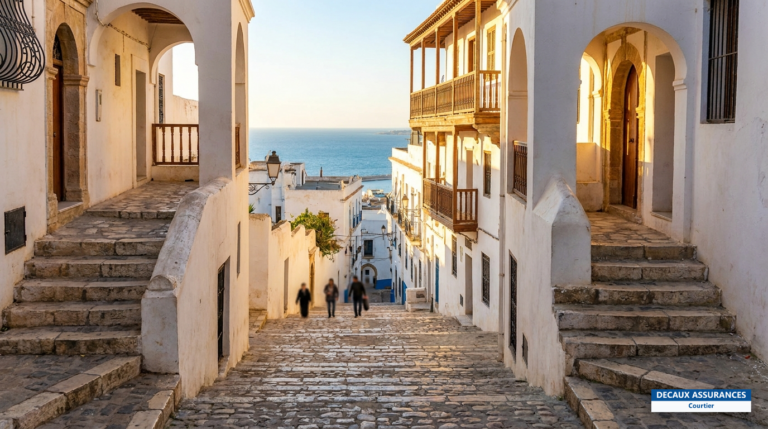 Ruelles de la Casbah d'Alger, médina historique classée UNESCO, Algérie