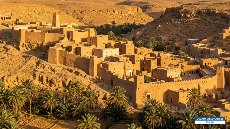 Vallée du M'Zab et Ghardaïa, sud de l'Algérie, patrimoine UNESCO