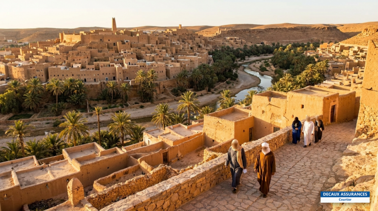 Vallée du M'Zab et ksour de Ghardaïa, ensemble urbain saharien classé UNESCO, Algérie
