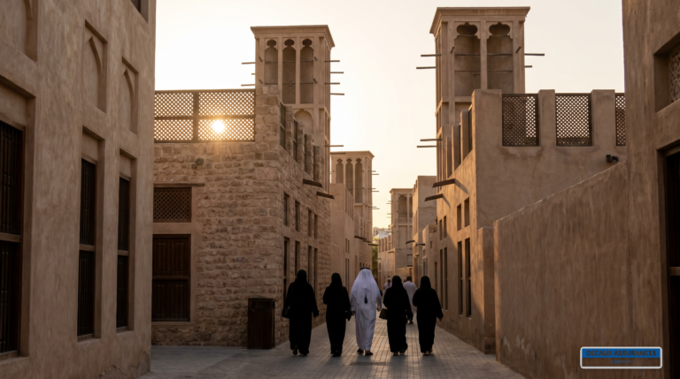 Vieille ville de Muharraq, Bahreïn — maisons traditionnelles et patrimoine perlier