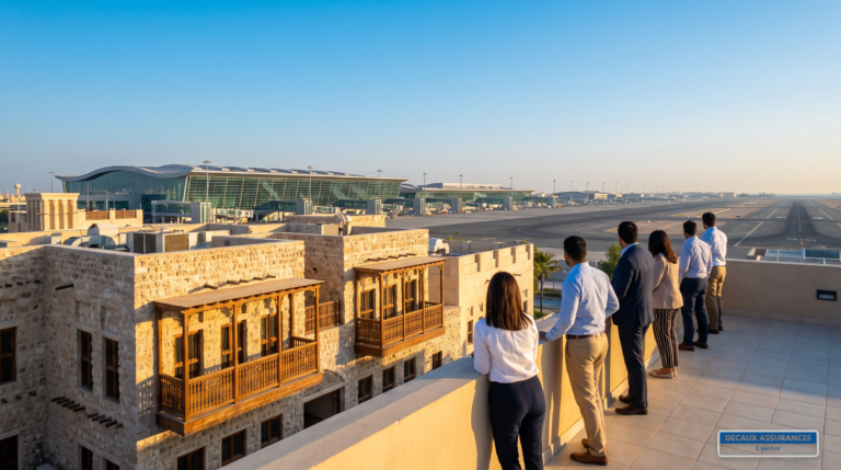 Muharraq, Bahreïn — vieille ville et aéroport international