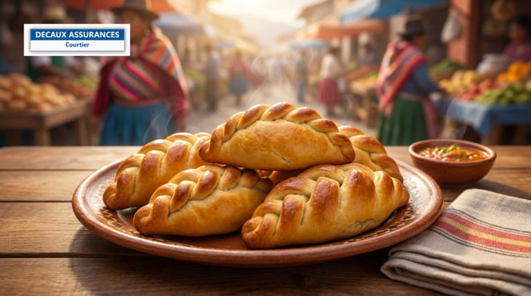 Salteñas boliviennes — chaussons dorés fourrés à la viande épicée