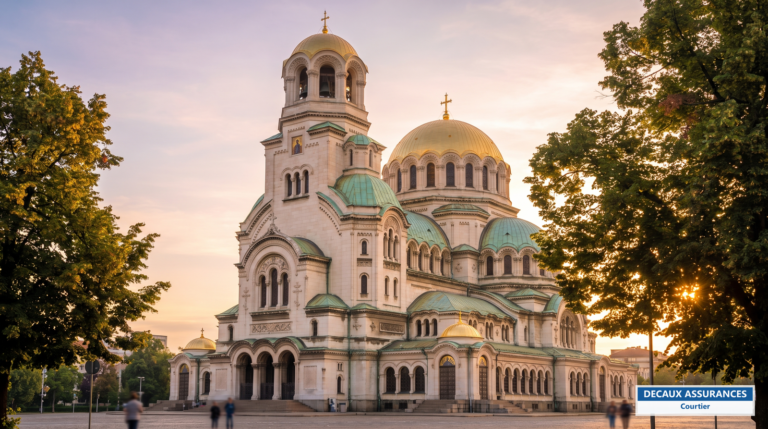 Cathédrale Saint-Alexandre-Nevski à Sofia, Bulgarie — capitale et cœur de la communauté française