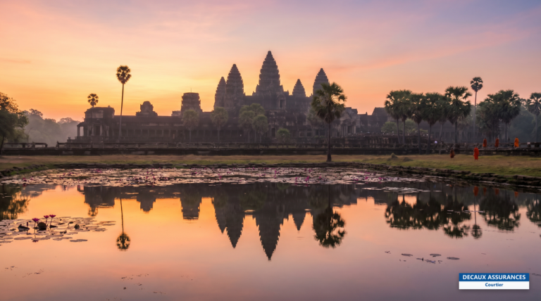 Temples d'Angkor et Angkor Vat à Siem Reap, Cambodge