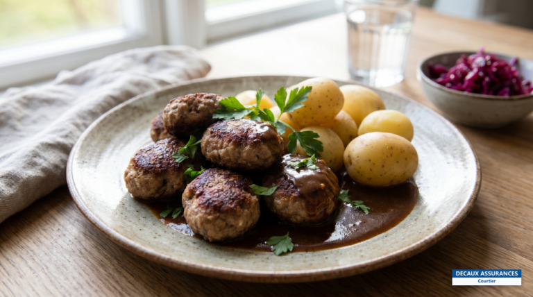 Frikadeller, boulettes de viande danoises, Danemark