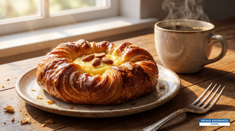 Wienerbrød, viennoiserie danoise feuilletée, Danemark