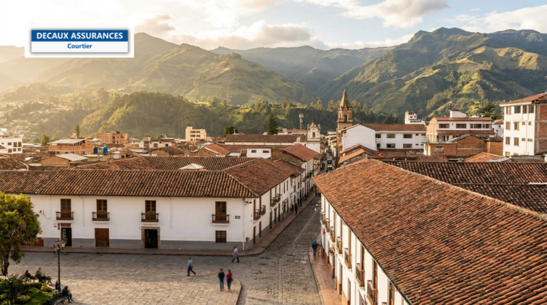 Ville andine de Loja au sud de l'Équateur — centre colonial et montagnes verdoyantes