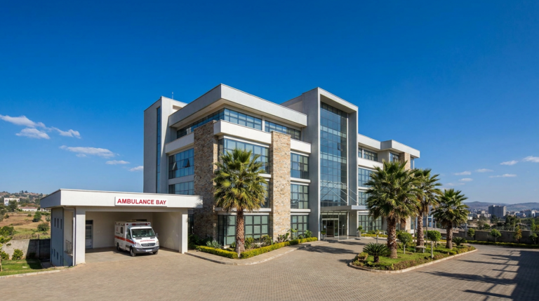 Clinique privée moderne à Addis-Abeba, Éthiopie — accès aux soins pour les expatriés français