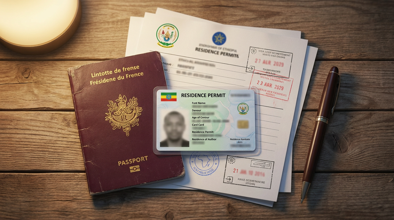 Passeport français et documents administratifs — préparer son installation en Éthiopie
