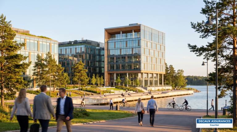 Espoo, Finlande — pôle technologique de l'agglomération d'Helsinki